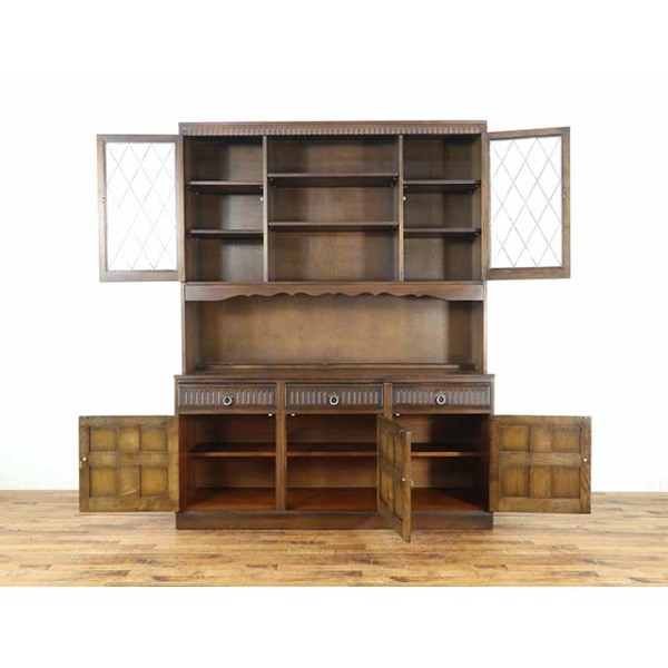 1950年頃 MDF材 イギリス アンティーク・カップボード antique80649