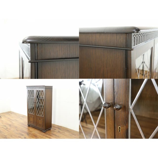 1950年頃 オーク材 イギリス アンティーク・ブックケース antique80654