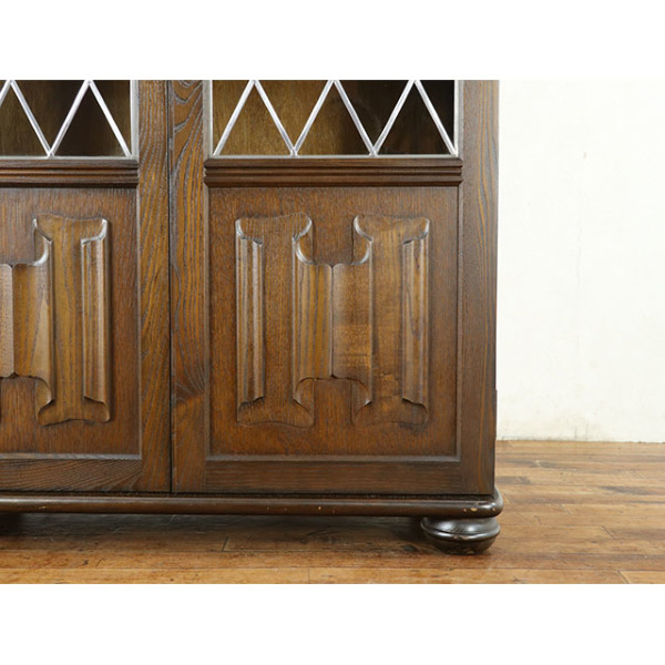 1950年頃 オーク材 イギリス アンティーク・ブックケース antique80654