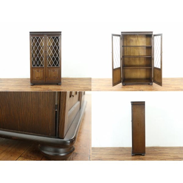 1950年頃 オーク材 イギリス アンティーク・ブックケース antique80654
