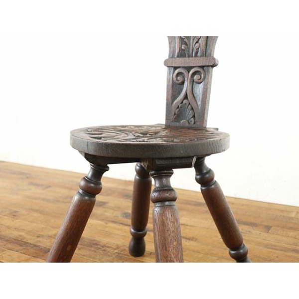 1900年頃 オーク材 イギリス アンティーク・チェア antique80661