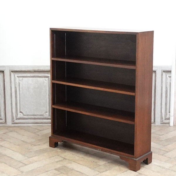 1930年頃 マホガニー材 イギリス アンティーク・ブックシェルフ