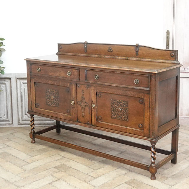 1920年頃 オーク材 イギリス アンティーク・サイドボード antique80709