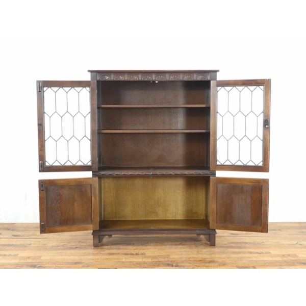 1950年頃 オーク材 イギリス アンティーク・ブックケース antique80710