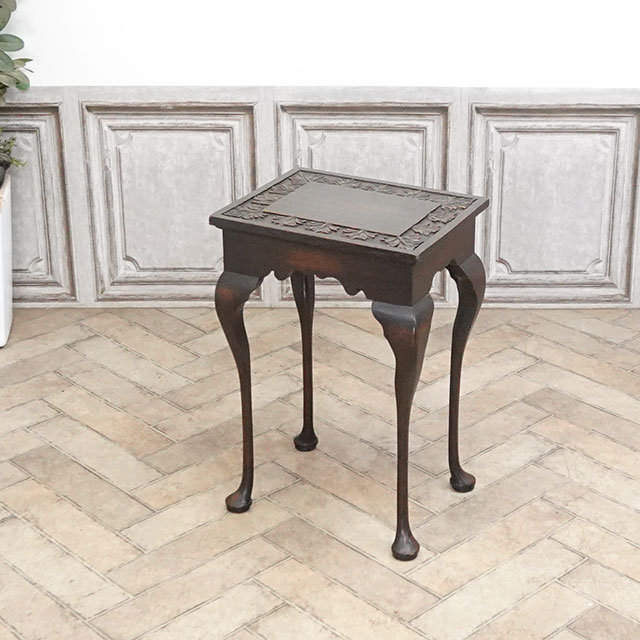 1920年頃 オーク材 イギリス アンティーク・サイドテーブル