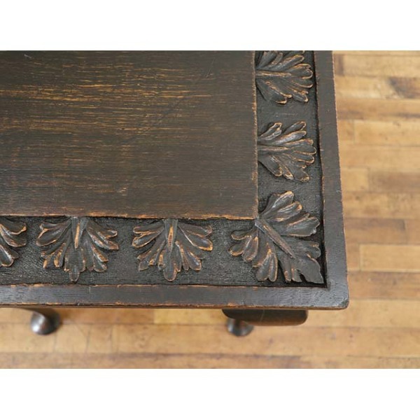 1920年頃 オーク材 イギリス アンティーク・サイドテーブル