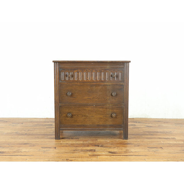 1940年頃 オーク材 イギリス アンティーク・チェスト antique80718