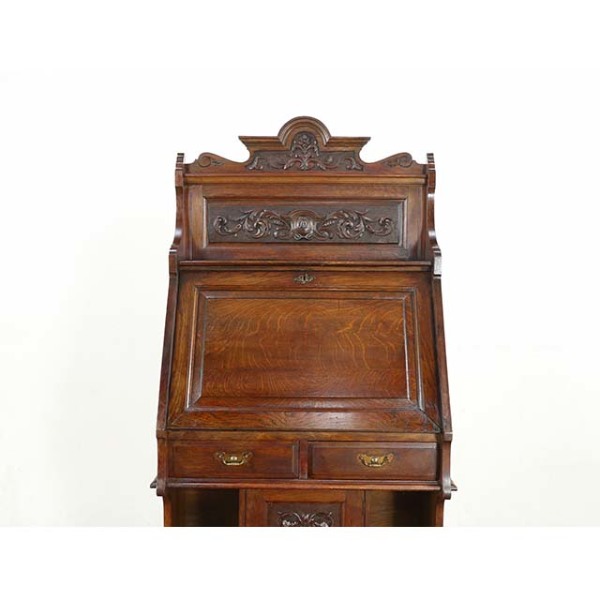 1910年頃 オーク材 イギリス アンティーク・ビューロー antique80722