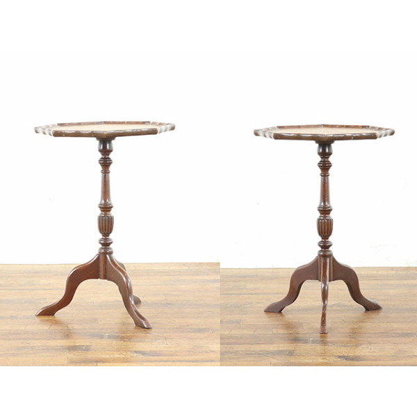 1940年頃 ビーチ材 イギリス アンティーク・ワインテーブル