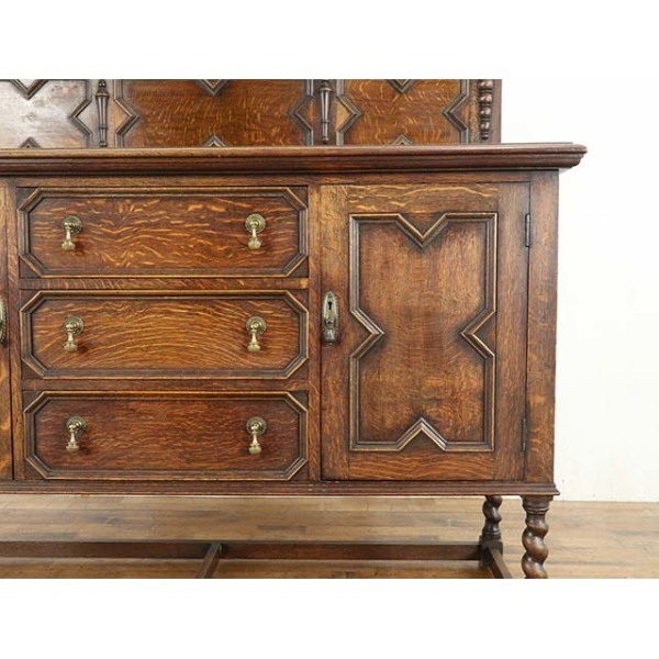 1920年頃 オーク材 イギリス アンティーク・サイドボード antique80731