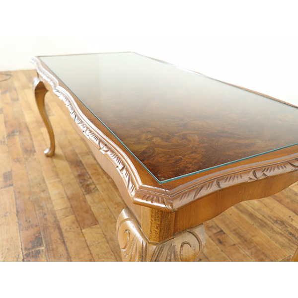 1940年頃 ビーチ材 イギリス アンティーク・コーヒーテーブル