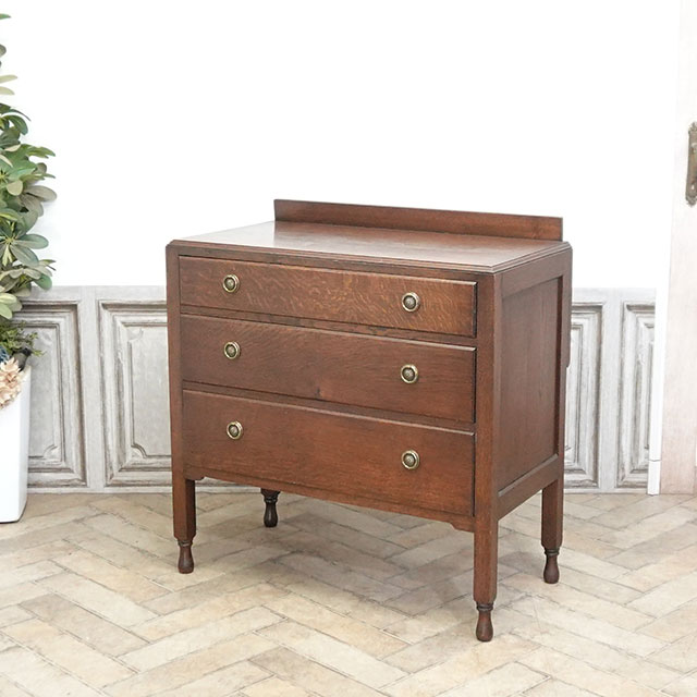 1920年頃 オーク材 イギリス アンティーク・チェスト antique80743