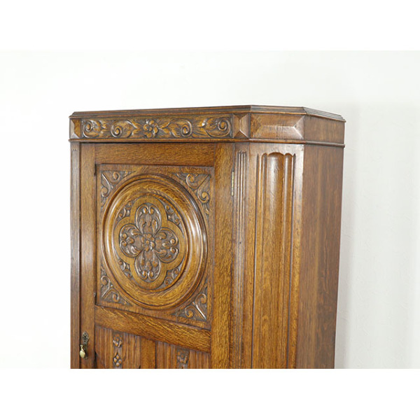 1920年頃 オーク材 イギリス アンティーク・ワードローブ antique80752