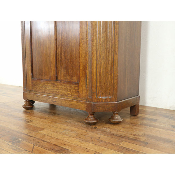 1920年頃 オーク材 イギリス アンティーク・ワードローブ antique80752