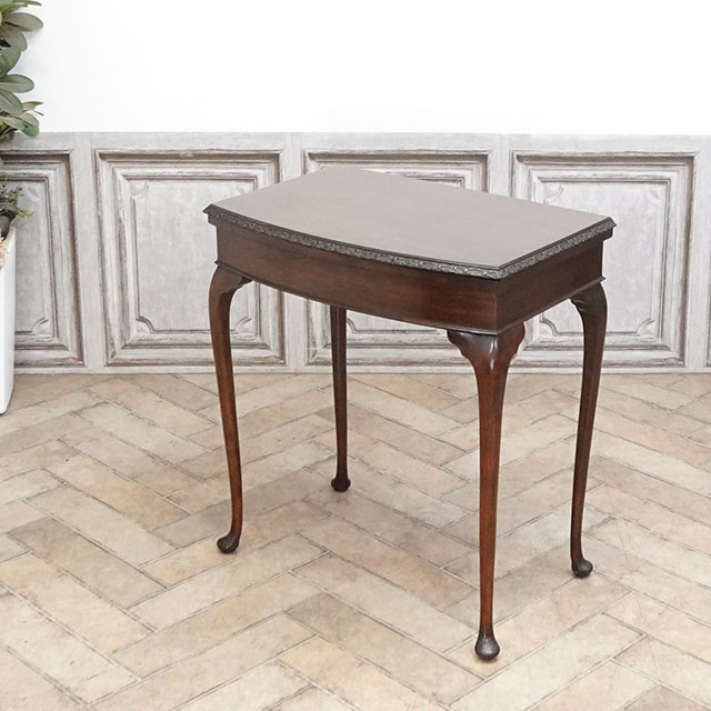 1930年頃 マホガニー材 イギリス アンティーク・サイドテーブル