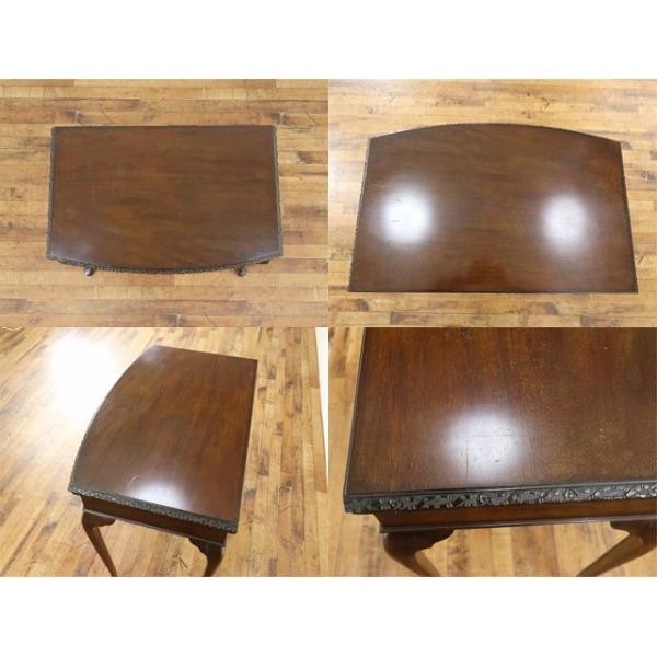 1930年頃 マホガニー材 イギリス アンティーク・サイドテーブル