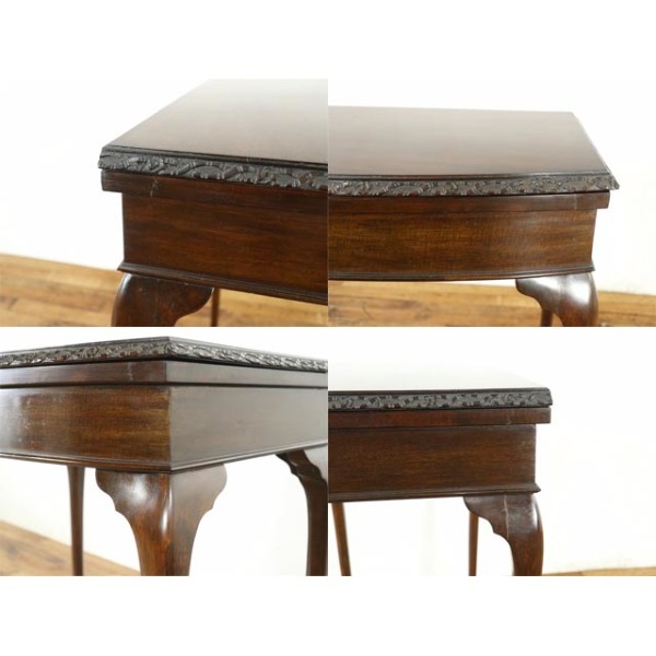 1930年頃 マホガニー材 イギリス アンティーク・サイドテーブル