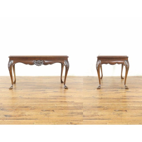 1940年頃 ビーチ材 イギリス アンティーク・コーヒーテーブル