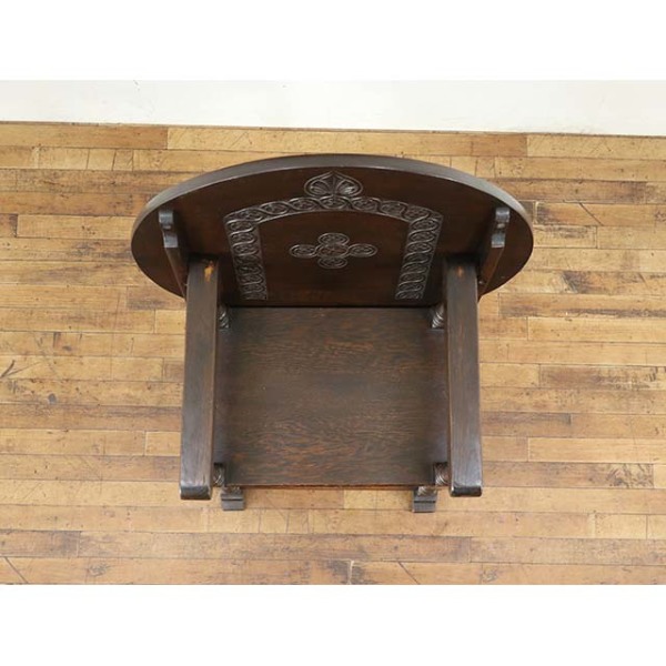 1920年頃 オーク材 イギリス アンティーク・ベンチ antique80759