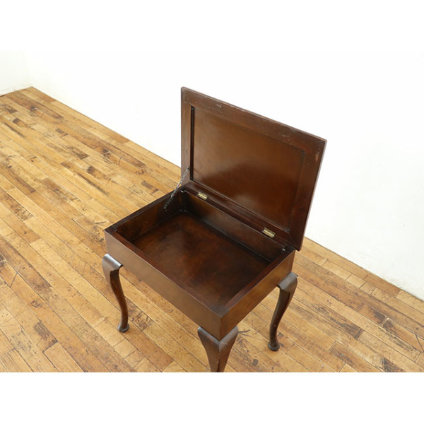 1920年頃 マホガニー材 イギリス アンティーク・スツール antique80772