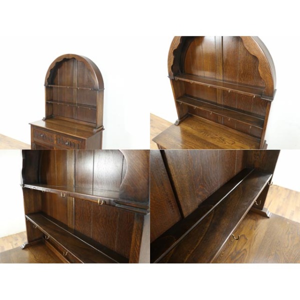 イギリス アンティーク　家具 ドレッサー カップボード 1940年頃 321A 1940年頃 オーク材 イギリス アンティーク・カップボード antique80774