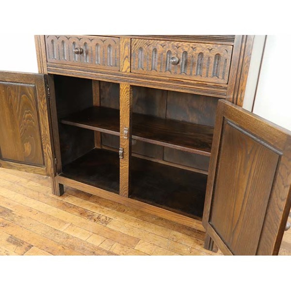 1940年頃 オーク材 イギリス アンティーク・カップボード antique80774