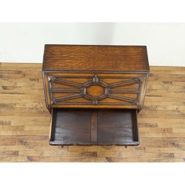 1920年頃 オーク材 イギリス アンティーク・ビューロー antique80782