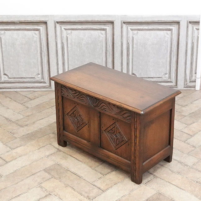 1940年頃 オーク材 イギリス アンティーク・コファー antique80787