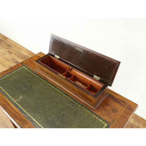 1910年頃 ローズウッド材 イギリス アンティーク・デスク antique80855