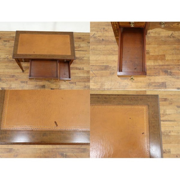 1910年頃 マホガニー材 イギリス アンティーク・デスク antique80858