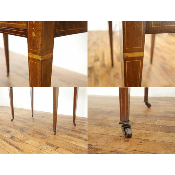 1910年頃 マホガニー材 イギリス アンティーク・デスク antique80858