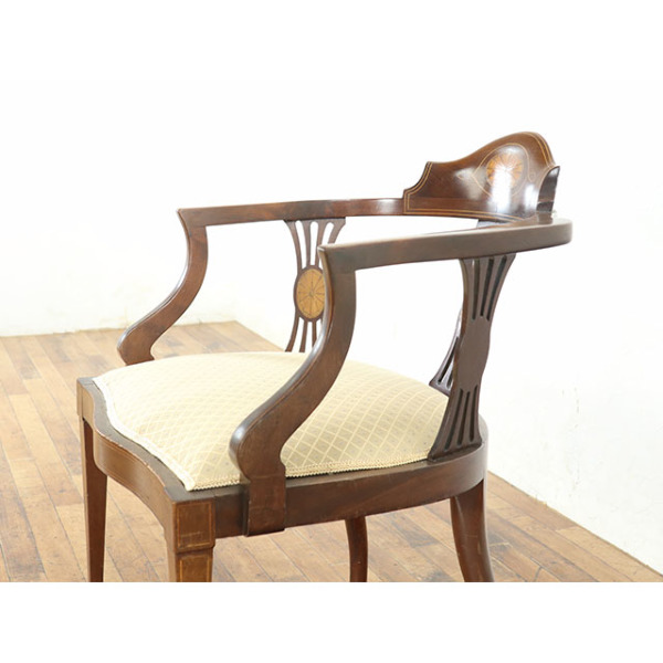 1910年頃 マホガニー材 イギリス アンティーク・チェア antique80861