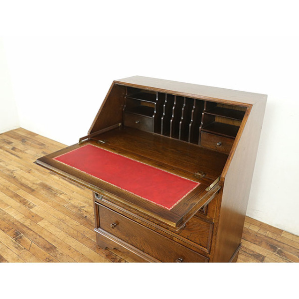1940年頃 オーク材 イギリス アンティーク・ビューロー antique80869