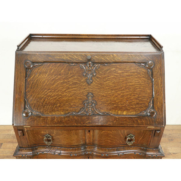 1920年頃 オーク材 イギリス アンティーク・ビューロー antique80870