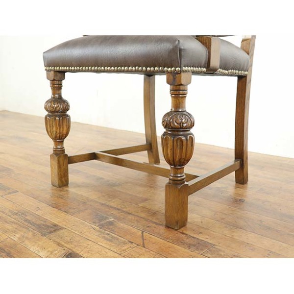アンティーク調　家具 1940年頃 オーク材 イギリス アンティーク・チェア antique80871a 新着