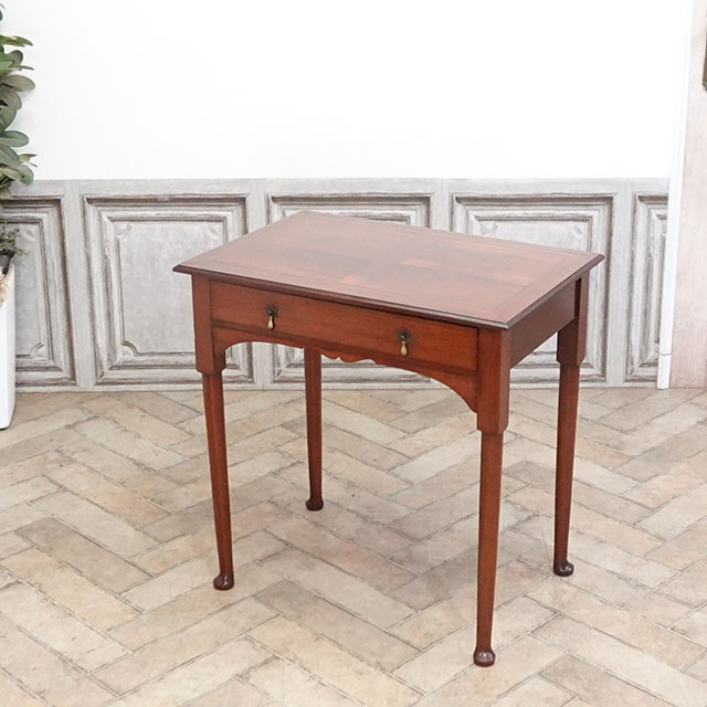 1930年頃 マホガニー材 イギリス アンティーク・サイドテーブル