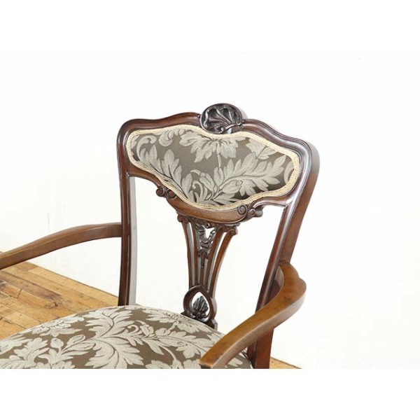 イギリス アンティーク家具 ナーシイング チェア 1910年頃 928A 1910年頃 マホガニー材 イギリス アンティーク・チェア antique80877