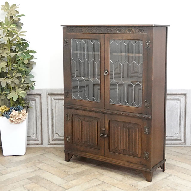 1950年頃 オーク材 イギリス アンティーク・ブックケース antique80885