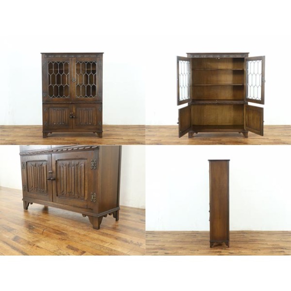 1950年頃 オーク材 イギリス アンティーク・ブックケース antique80885