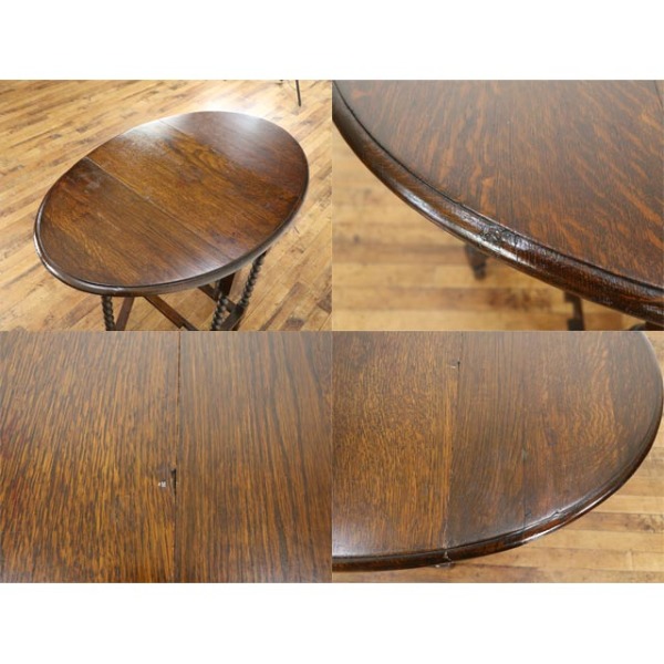 1920年頃 オーク材 イギリス アンティーク・サイドテーブル