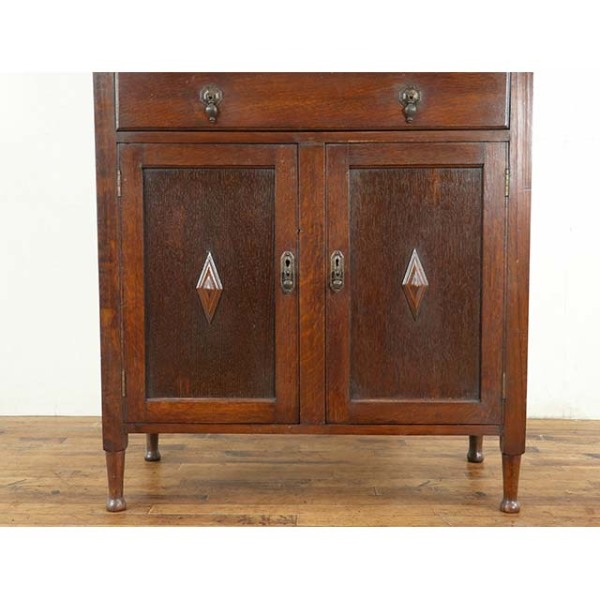1920年頃 オーク材 イギリス アンティーク・キャビネット antique81017