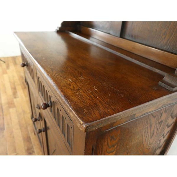 1940年頃 オーク材 イギリス アンティーク・カップボード antique81035