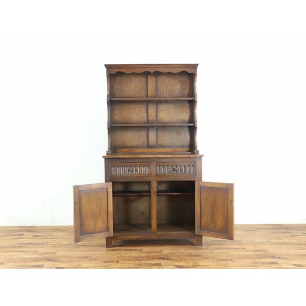1940年頃 オーク材 イギリス アンティーク・カップボード antique81035