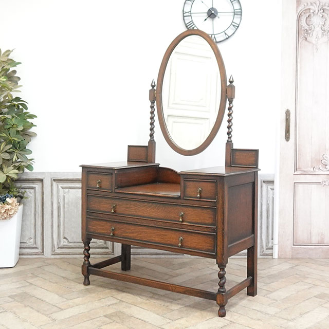 1920年頃 オーク材 イギリス アンティーク・ドレッサー antique81037