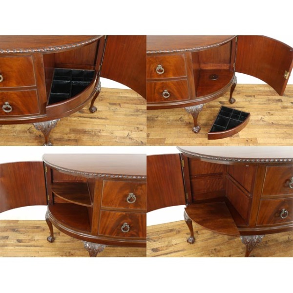 イギリス アンティーク　家具 サイドボード 1930年頃 ビンテージ 500A 1930年頃 マホガニー材 イギリス アンティーク・サイドボード