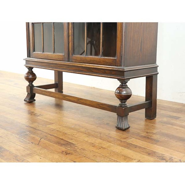イギリス.アンティーク 家具 1920年頃 オーク材 イギリス アンティーク・ブックケース antique81042