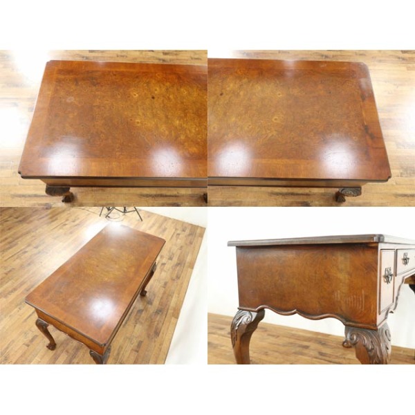 1930年頃 マホガニー材 イギリス アンティーク・デスク antique81044