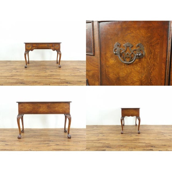 1930年頃 マホガニー材 イギリス アンティーク・デスク antique81044