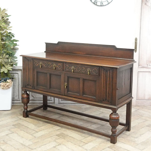 1920年頃 オーク材 イギリス アンティーク・サイドボード antique81045