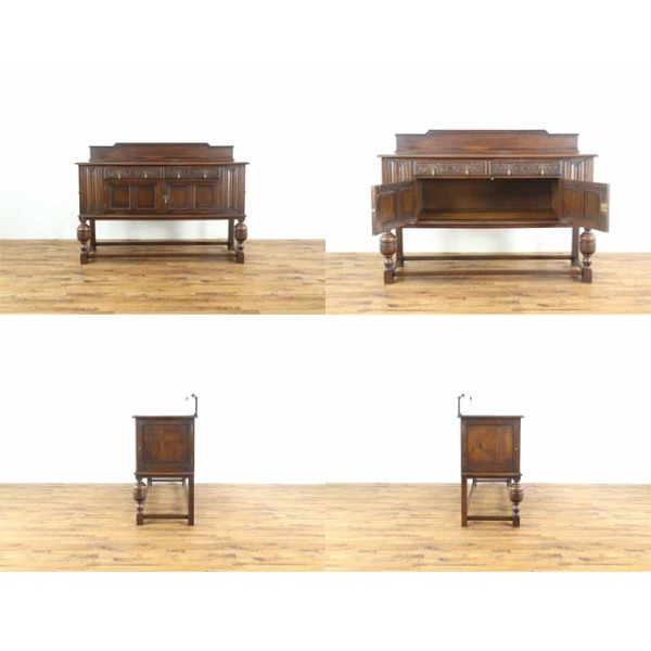 1920年頃 オーク材 イギリス アンティーク・サイドボード antique81045